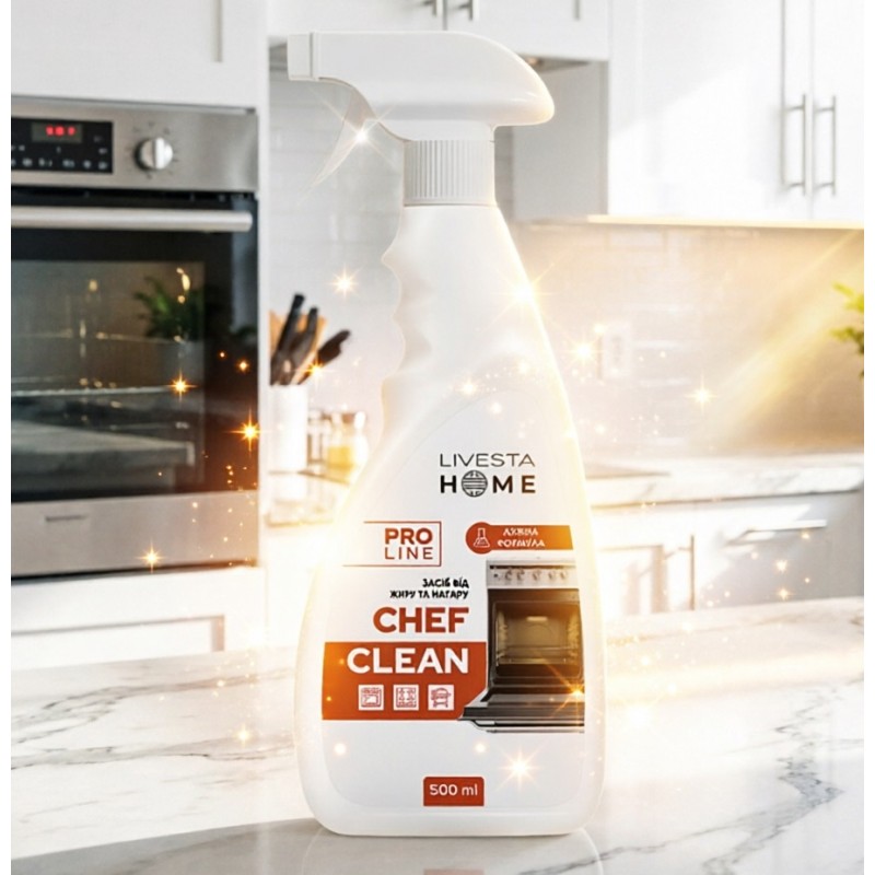 Средство для удаления жира и нагара Chef Clean, 500 мл