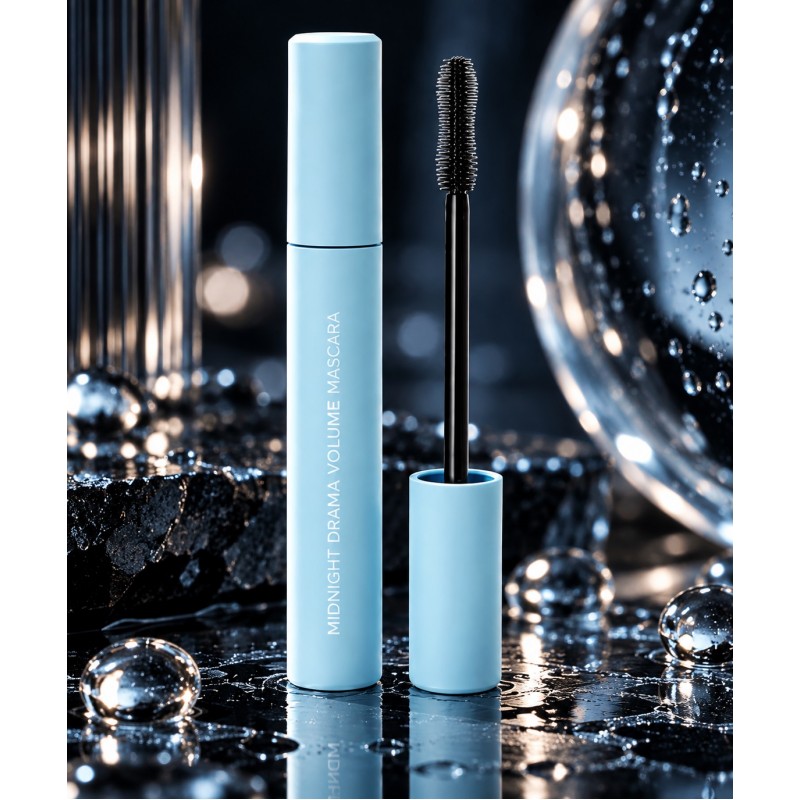 Тушь для ресниц водостойкая Claraline Midnight Drama Volume Mascara, 13 мл — объемная, удлиняющая, с эффектом подкручивания