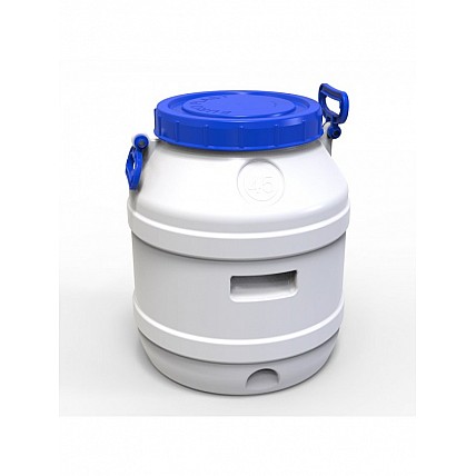 Бідон для води пластиковий харчовий Євро Пласт 45 л