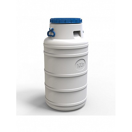 Бідон для води пластиковий харчовий Євро Пласт 100 л
