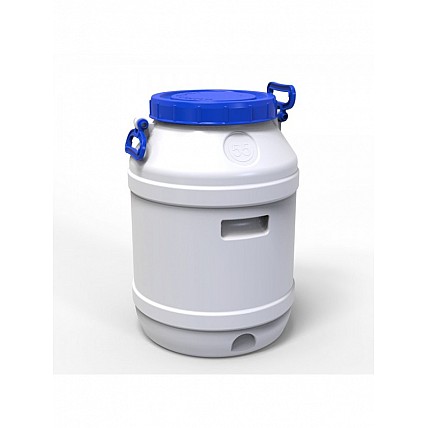 Бідон для води пластиковий харчовий Євро Пласт 55 л