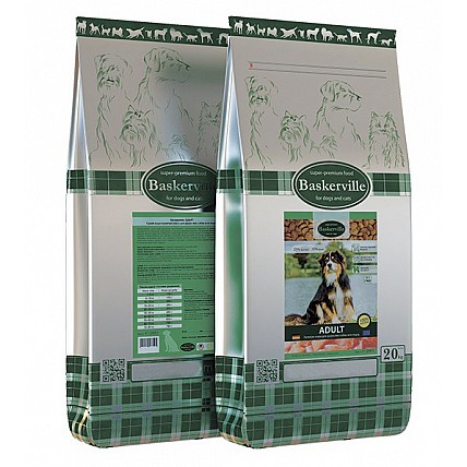 Сухий корм для дорослих собак Baskerville. HF Adult 20кг.