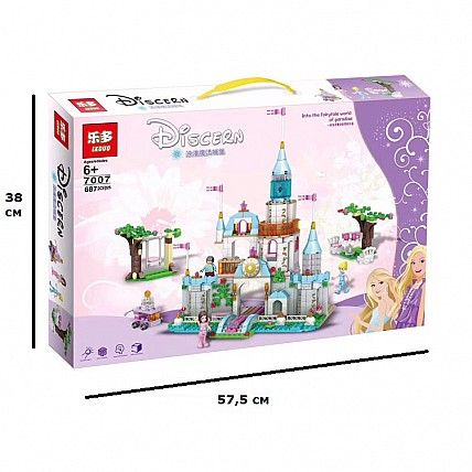 Конструктор Романтичний чарівний замок, Jiejie 687 деталей