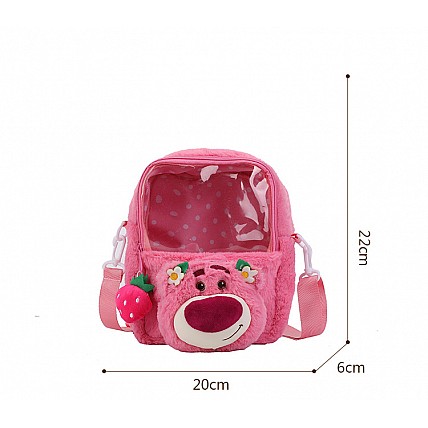 Сумка-месенджер для дівчаток/дівчат у стилі Ins. Ведмідь