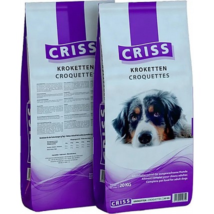 Сухий корм для собак. Крокеті. Criss (20 кг)