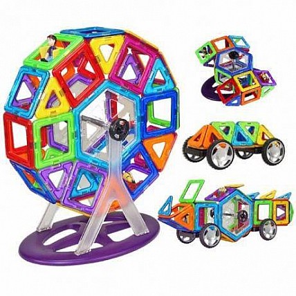 Магнітний конструктор MAG-Vision 71 деталей