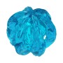 WAUDOG Fun Durable Dog Toy, Breathable Ball, Thermoplastic Rubber, 70 mm, Blue