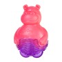 Dog Toy Hippo with Squeaker, Pink GiGwi Suppa Puppa, Rubber, 9cm