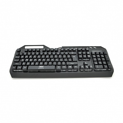 Клавиатура проводная с подсветкой RGB XO KB-01, USB, (Eng), Box