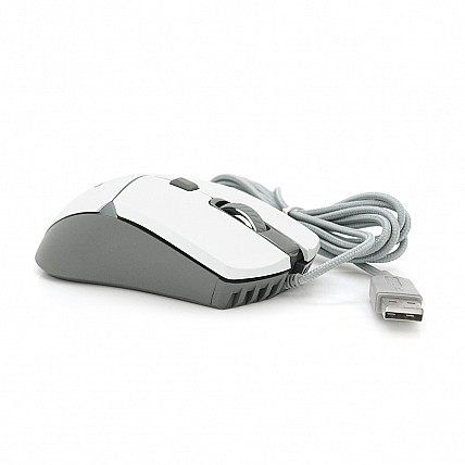 Игровая мышь проводная CRYPTO VX7 SPACE EDITION, 6 кнопок, 200-8000 DPI, Led Lighting RGB, 1,8м, Windows xp/Vista/Win7/8/10/11 Mac OS X, White, BOX