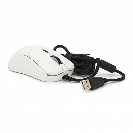 Игровая мышь проводная HELIOSUX3V2, 6 кнопок, 200-4800 DPI, Led Lighting RGB, 1,8м, Win7/8/10 Mac OS, White, COLOR BOX