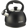 Чайник Ofenbach Magic Kettle 2л з нержавіючої сталі зі свистком, чорний матовий NB-100300