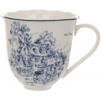 Кружки фарфорові "Heritage Toile Blue" 6 кружок по 350мл BD-K345