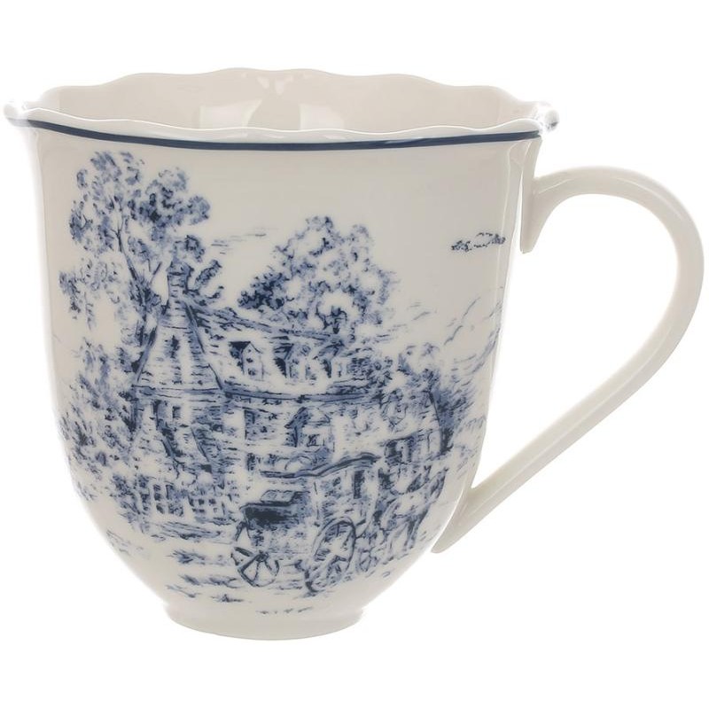 Кружки фарфорові "Heritage Toile Blue" 6 кружок по 350мл BD-K345
