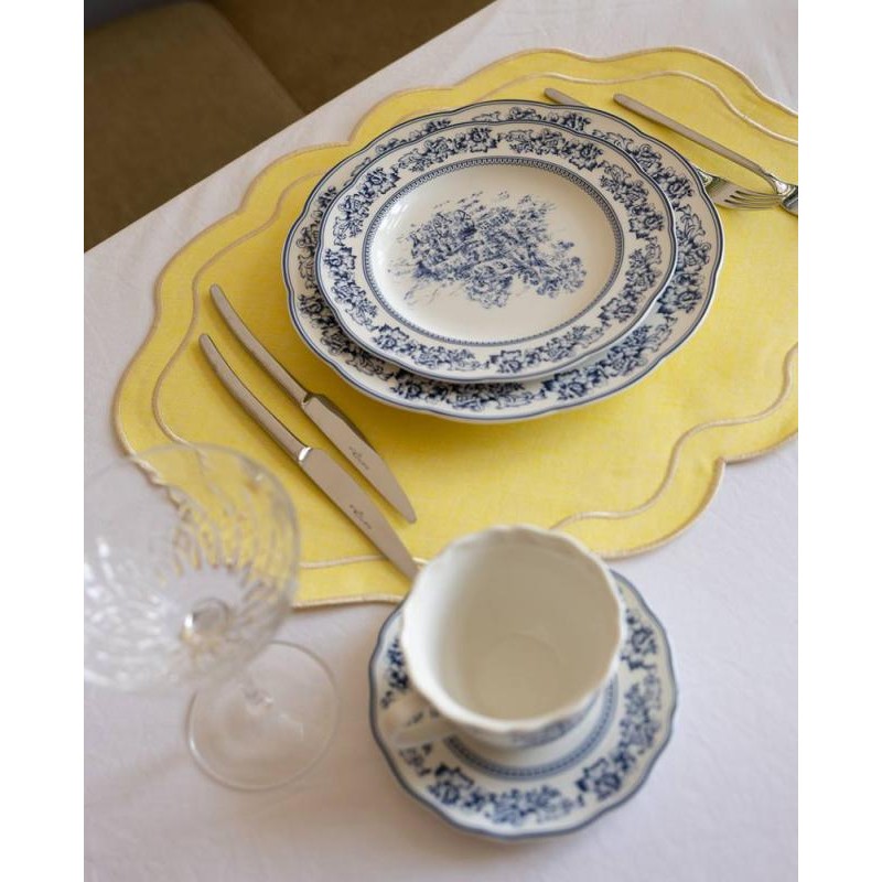 Кружки фарфорові "Heritage Toile Blue" 6 кружок по 350мл BD-K345