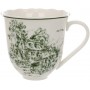 Кружки фарфорові "Heritage Toile Green" 6 кружок по 350мл BD-K352