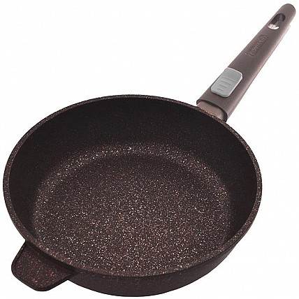 Сковорода-сотейник Fissman Rebusto Ø28см со съемной ручкой FN-4229