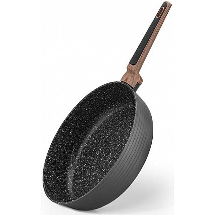 Сковорода-сотейник Fissman Diamond Ø28см с 5-слойным антипригарным покрытием FN-14306