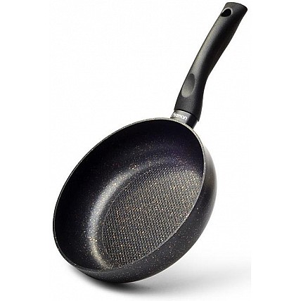 Сковорода-сотейник Fissman Promo Ø28см с антипригарным покрытием TouchStone (каменная крошка) FN-14999