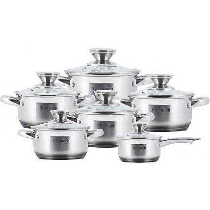 Набор кухонной посуды Ofenbach Hamburg 12 предметов NB-100001