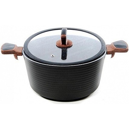 Кастрюля Fissman Diamond Grey 4.2л FN-AL-4304