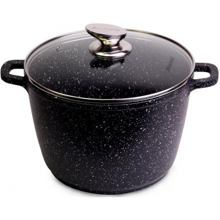 Кастрюля Kamille Landes 10л с литыми алюминиевыми ручками KM-4408