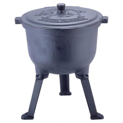 Казан чугунный Kamille Camping 7л, на ножках KM-4801V