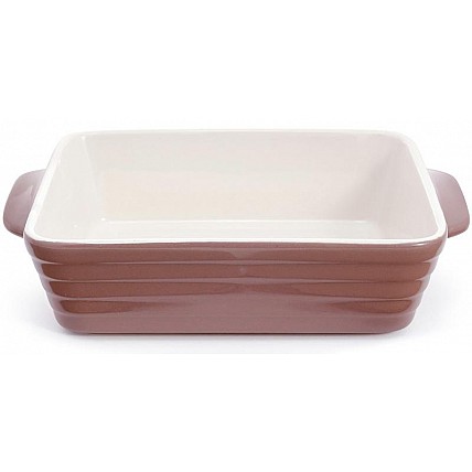 Форма Augsburg прямоугольная для выпечки 24х15.5х6.3см керамическая (какао) BD-319-327