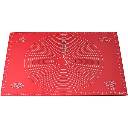 Коврик силиконовый Kamille Vincennes 60х45см с разметкой для раскатки теста и выпечки KM-7786