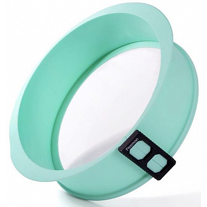 Форма для выпечки Fissman Dalmatia Ø25см разъемная с жаропрочным стеклянным дном FN-6579