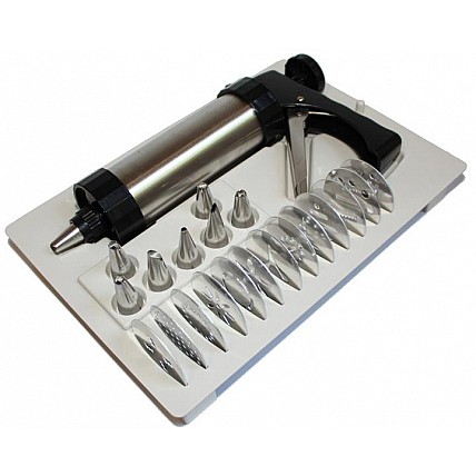 Пистолет кондитерский Profi Cookie 21 насадка с подставкой GA-1845001