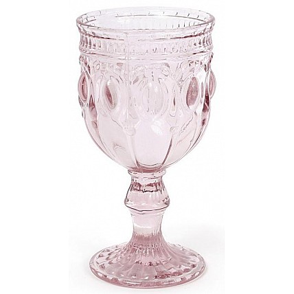 Набор 6 винных бокалов Siena Toscana 280мл, розовое стекло BD-581-021