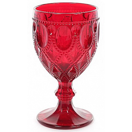 Набор 6 винных бокалов Siena Toscana 300мл, рубиновое стекло BD-581-050