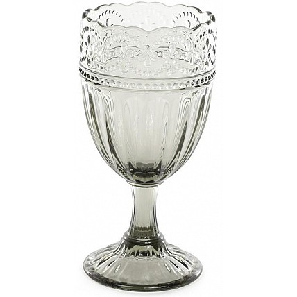 Набор 6 винных бокалов Siena Toscana 300мл, графитовое стекло BD-581-038