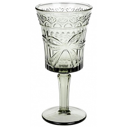 Набор 6 бокалов для вина "Бант" 260мл, дымчатое стекло BD-581-041