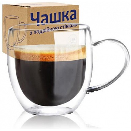 Чашка Lorenza 250мл с двойными стенками ST-201-30