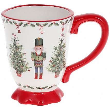 Набор 2 керамических кружки "Щелкунчик" 250мл, 12.2х8.4х10.2см BD-838-327