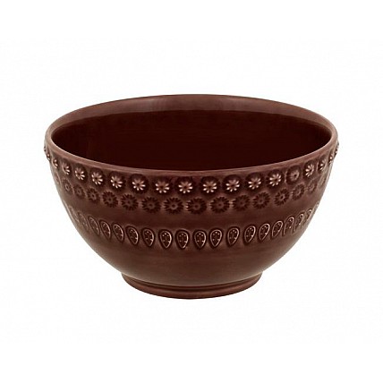 Набор 4 салатника Bordallo Pinheiro Fantasia 700мл Коричневые TR-65016656