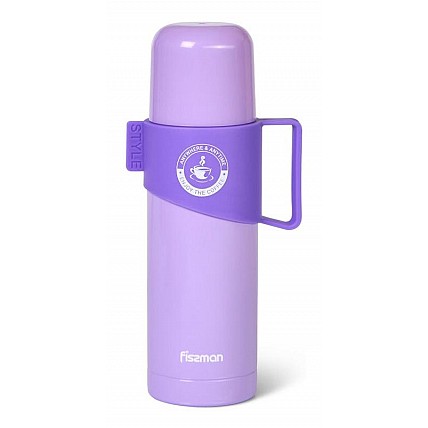 Термос Fissman Style Lilac 350мл из нержавеющей стали FN-9630
