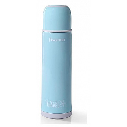 Термос Fissman Ayge Blue 480мл из нержавеющей стали FN-9657