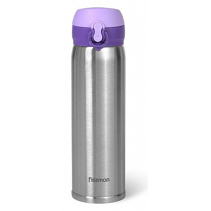 Термос Fissman Joranne Lilac 420мл из нержавеющей стали FN-9821