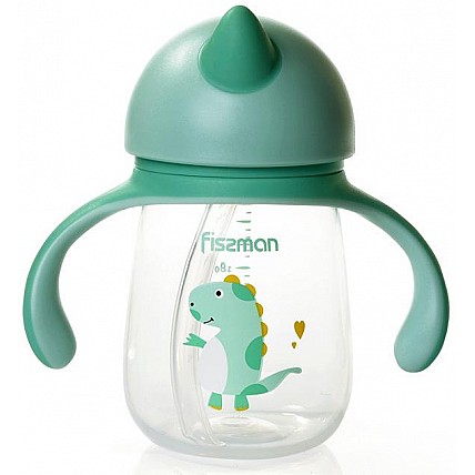 Бутылочка детская Fissman Babies "Жираф" 260мл с ручками FN-6902