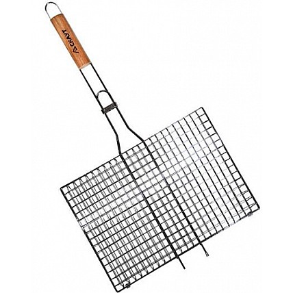 Решетка для барбекю Kamille "Скаут" 40х26х2см KM-0716