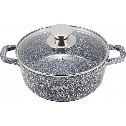 Кастрюля Ofenbach Snow Marble 2.3л индукционная с антипригарным покрытием NB-100500