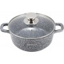 Кастрюля Ofenbach Snow Marble 6.5л индукционная с антипригарным покрытием NB-100502