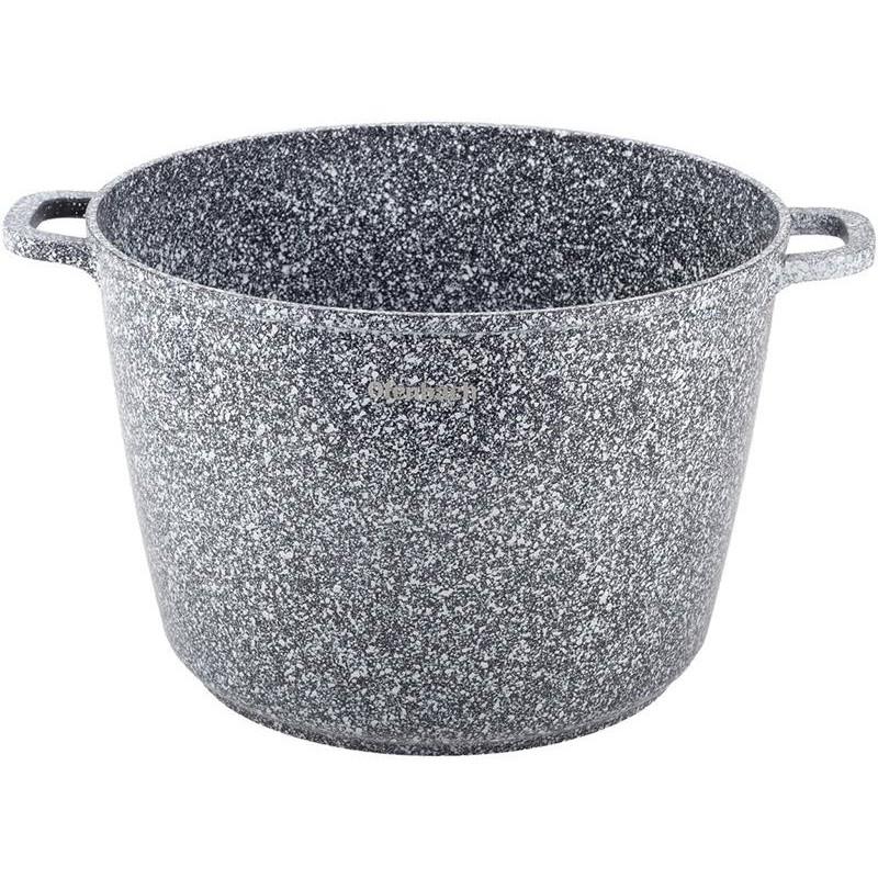 Кастрюля Ofenbach Snow Marble 10л индукционная с антипригарным покрытием NB-100504