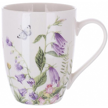 Набор 6 фарфоровых кружек (чашек) Floral 340мл BD-K032