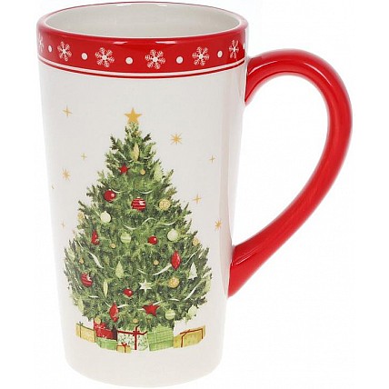 Кружка керамическая "Ёлочка" 580мл BD-DM754-X