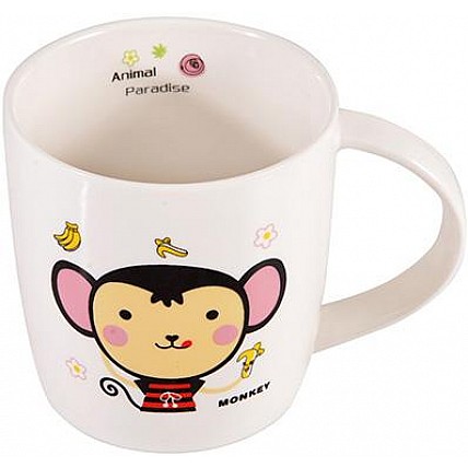 Кружка керамічна Fissman "Мавпочка" 340мл