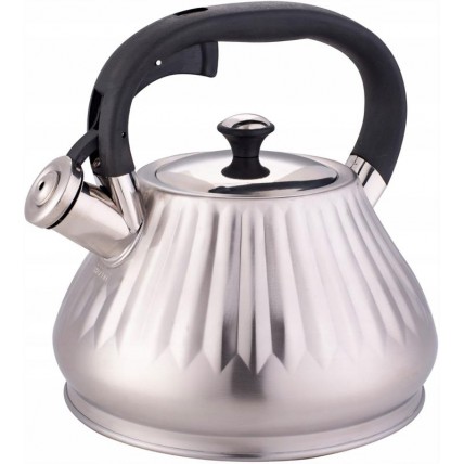 Kamille Whistling Kettle Marshmallow 3L нержавіюча сталь зі свистком KM-0859